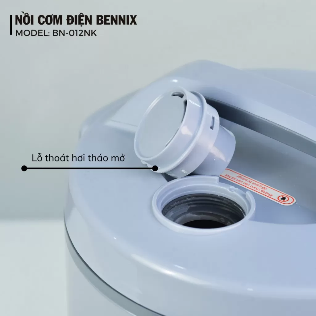 Nồi cơm điện Mini Bennix BN - 12NK ,dung tích 1,2L