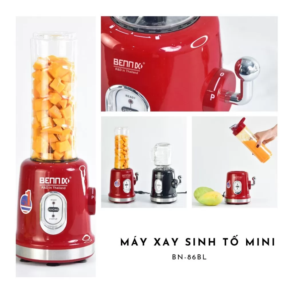 Máy xay sinh tố mini Bennix, BN-86BL