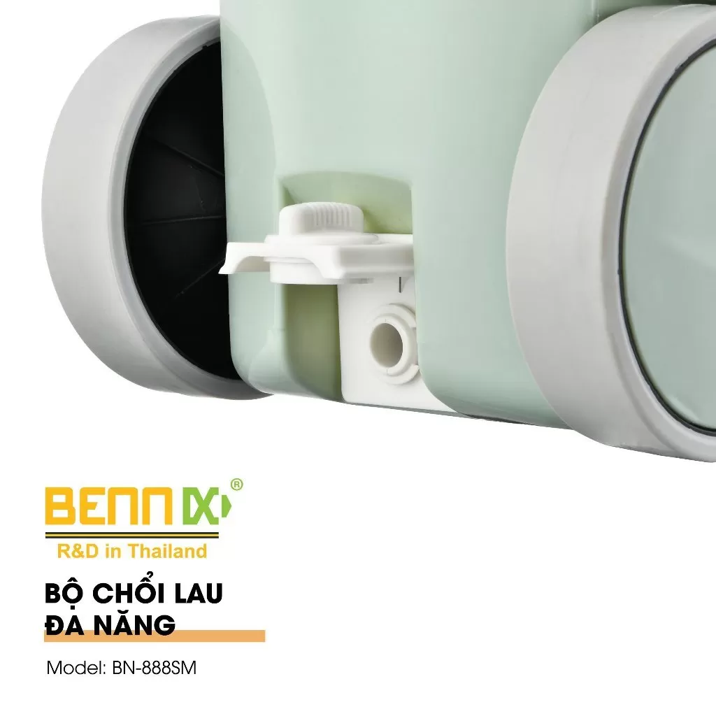 Bộ Chổi Lau Nhà Bennix BN-888SM Tự Vắt Thông Minh