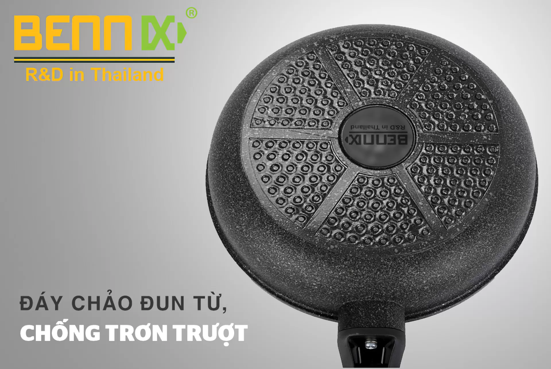 Chảo đá bếp từ Bennix Terra BN-26 loại 26cm