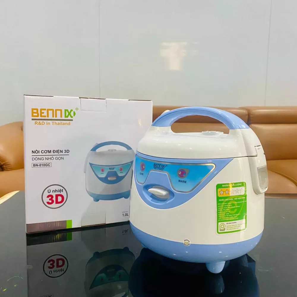 Nồi cơm điện Bennix BN-010GC dung tích 1L