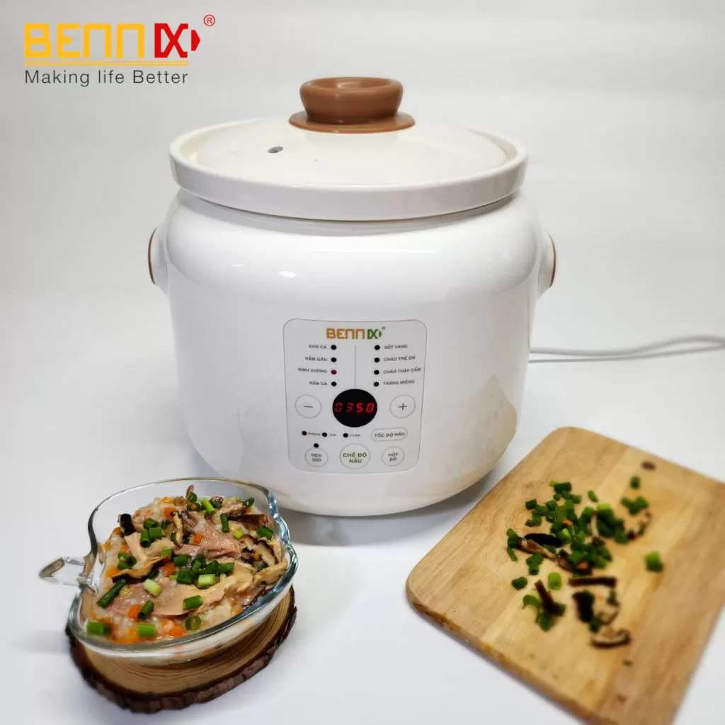 Nồi nấu chậm Bennix BN-30SLC dung tích 3L