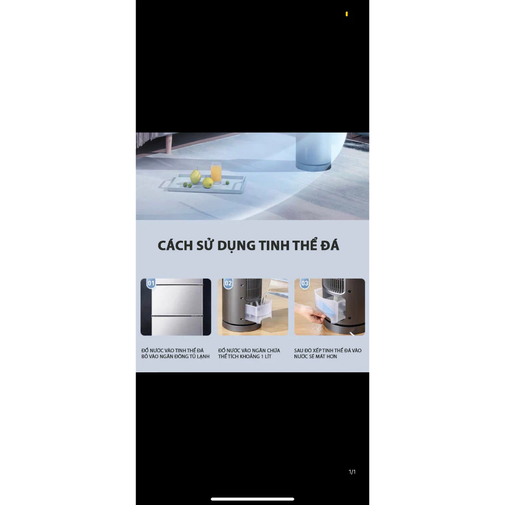Quạt Không Cánh Lọc Không Khí Bụi Mịn 5IN1 CHIGO FKL