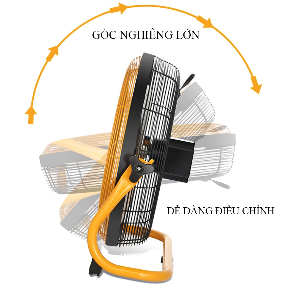 Quạt Tích Điện pin liền 16 Inch GDYEJON FQ-40