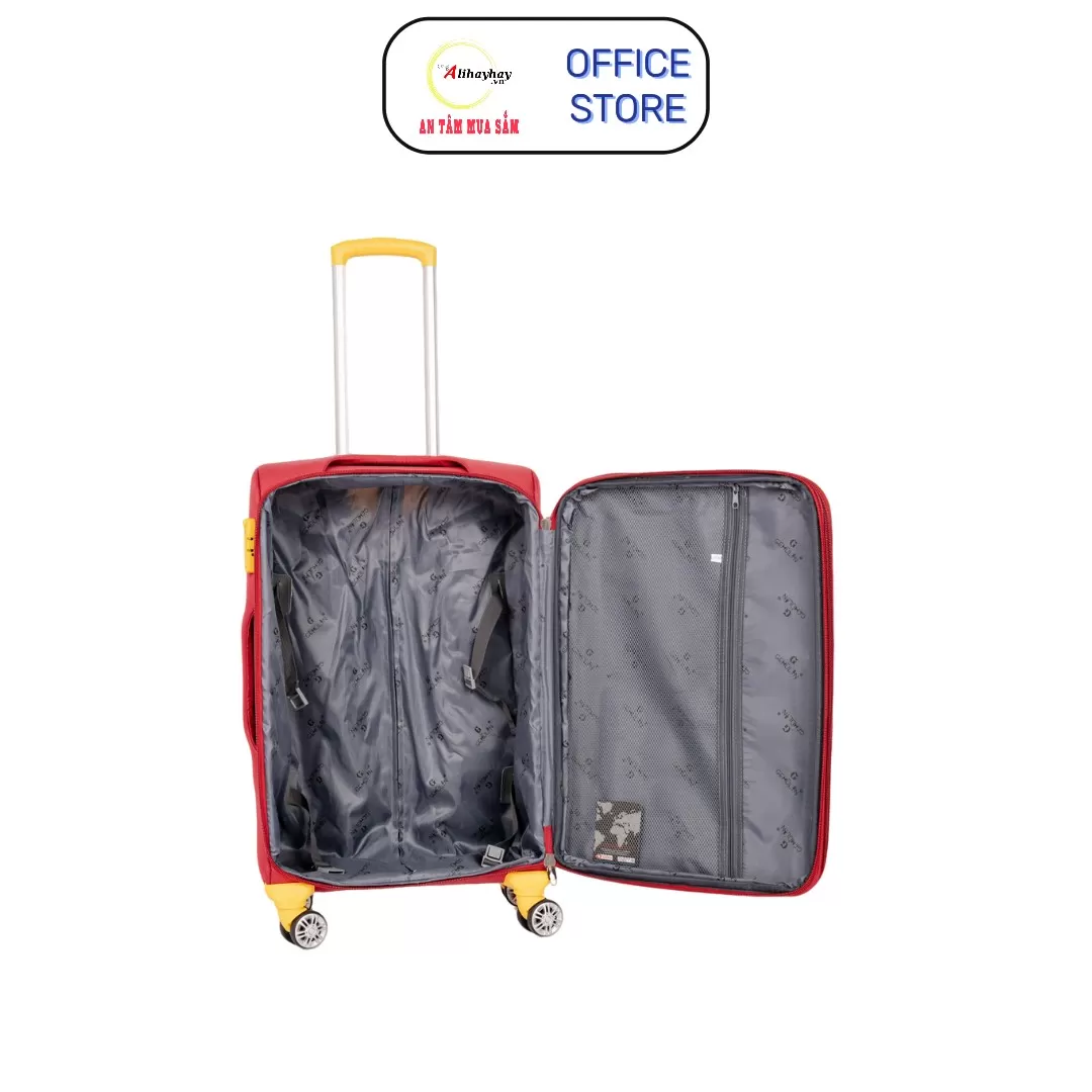Vali vải thời trang GEMULAN LUXURY gồm có 4 size ( 20 - 24 - 28 - 32 ) ( size 32 tiêu chuẩn châu Âu siêu lớn)phù hợp với từng nhu cầu sử dùng khác nhau.