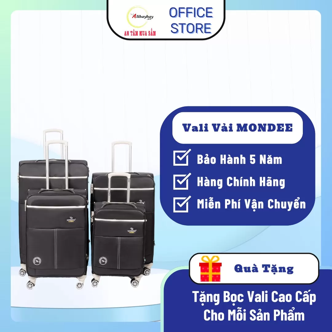 Vali vải lụa cao cấp - Mondee