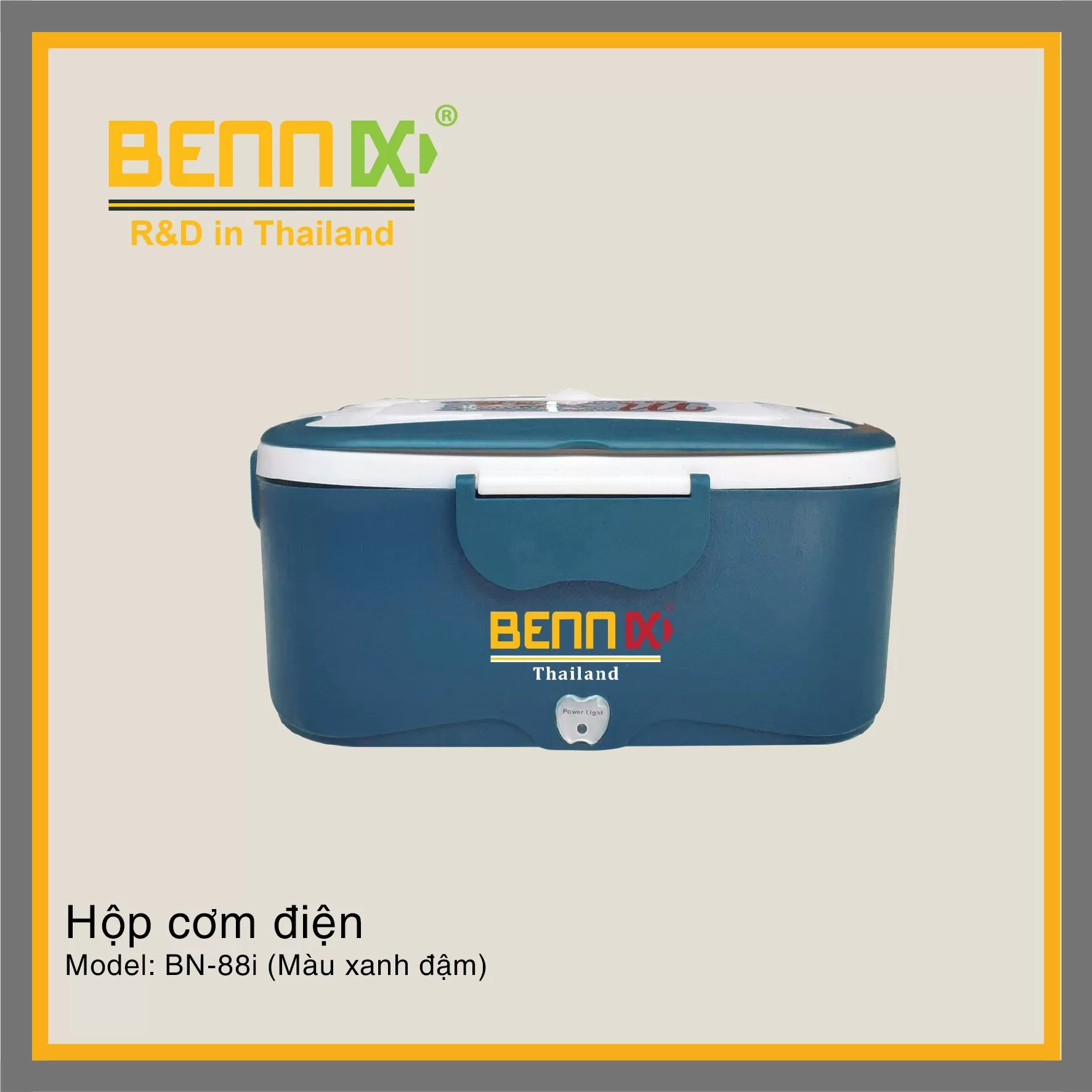 Hộp cơm cắm điện Bennix BN-88, Lòng hộp cơm inox 304