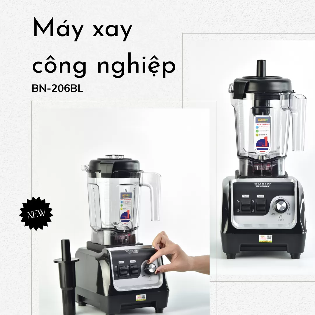 Máy xay công nghiệp Bennix BN-206BL