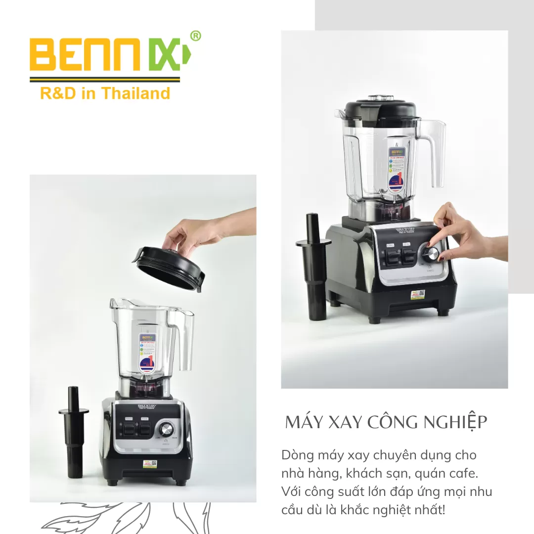 Máy xay công nghiệp Bennix BN-206BL