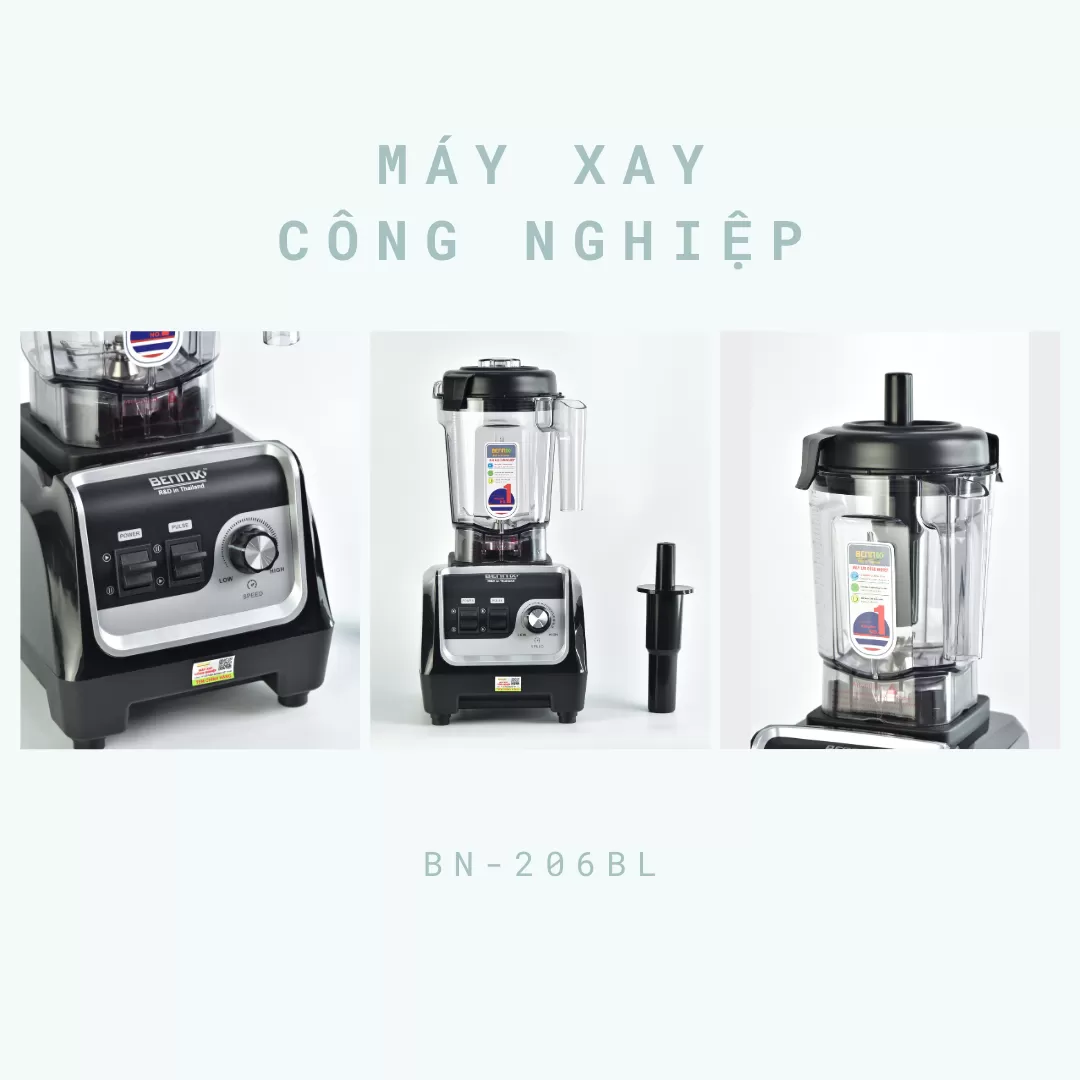 Máy xay công nghiệp Bennix BN-206BL