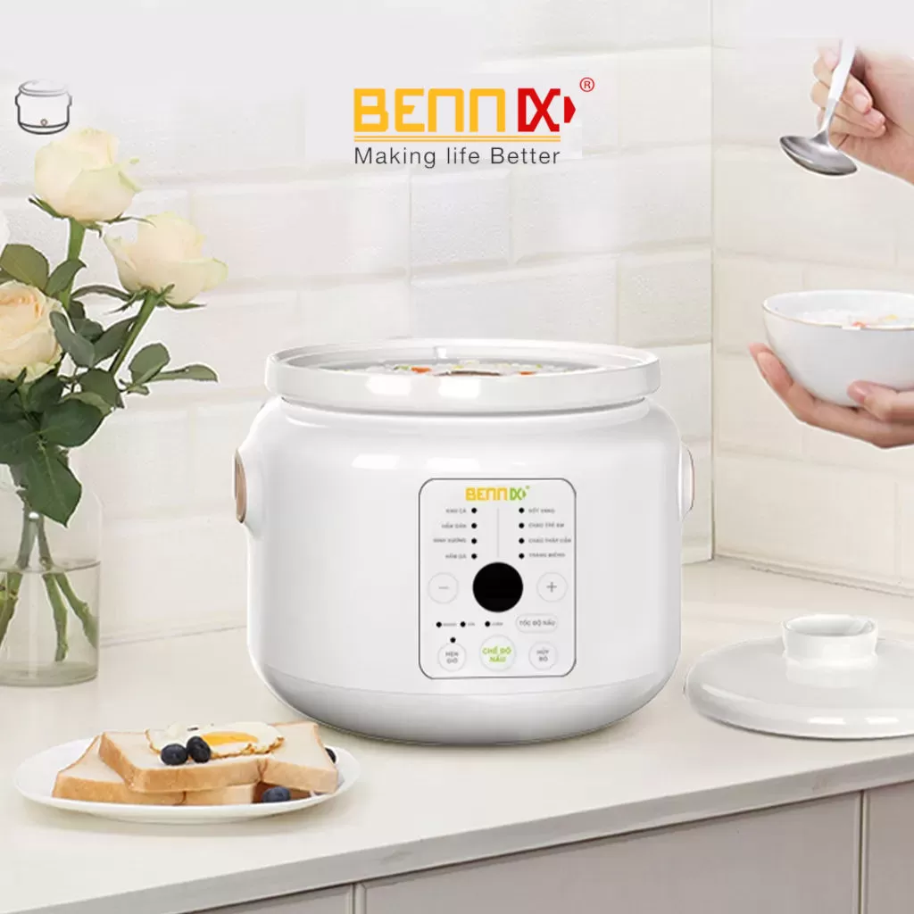 Nồi nấu chậm Bennix BN-30SLC dung tích 3L