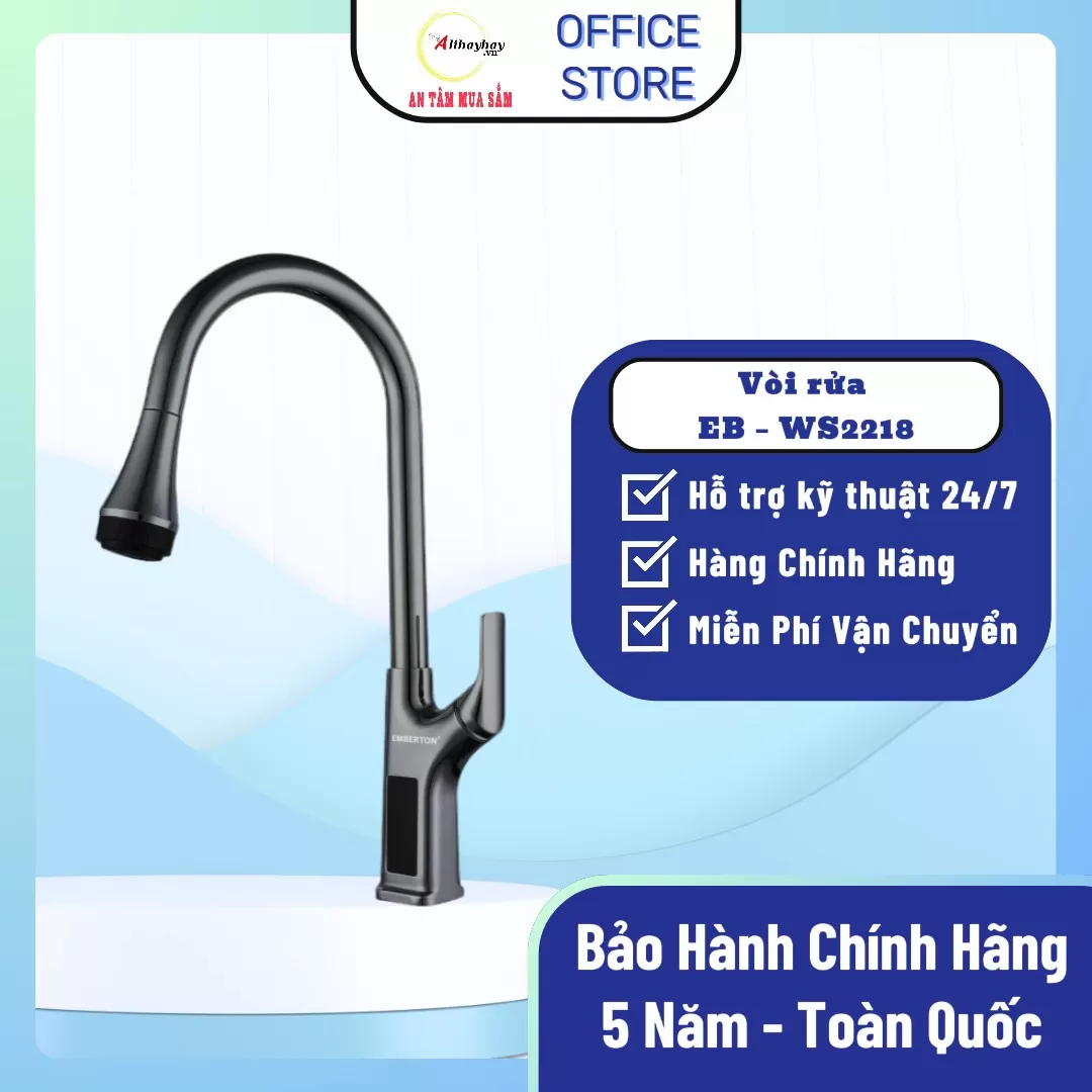 Vòi Rửa Chén Nóng Lạnh Emberton EB – WS2218