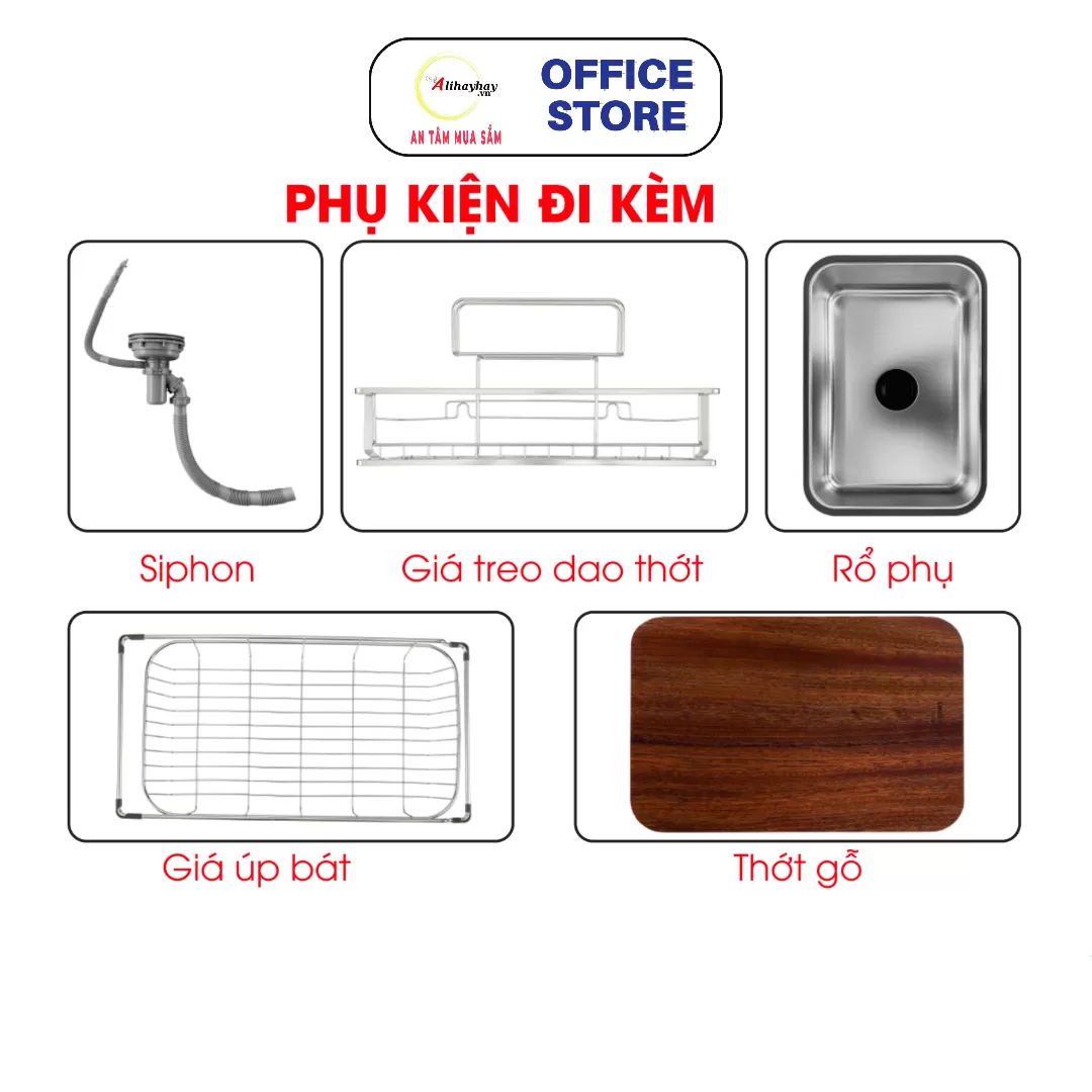 Chậu Rửa Chén Inox EB – WSS8048