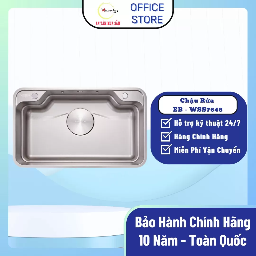 Chậu Rửa Chén Inox EB – WSS8048