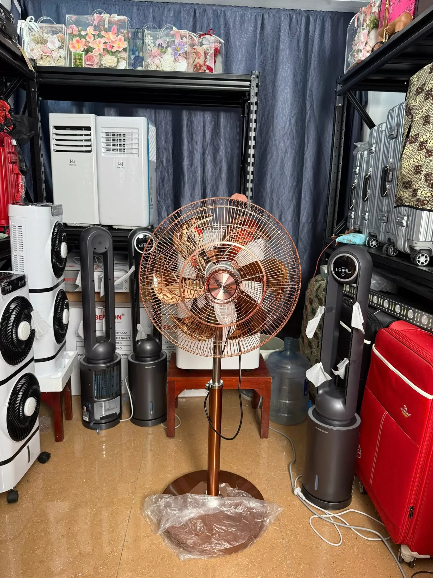 Quạt điện Jing te  6 cánh 5 tốc độ 150w