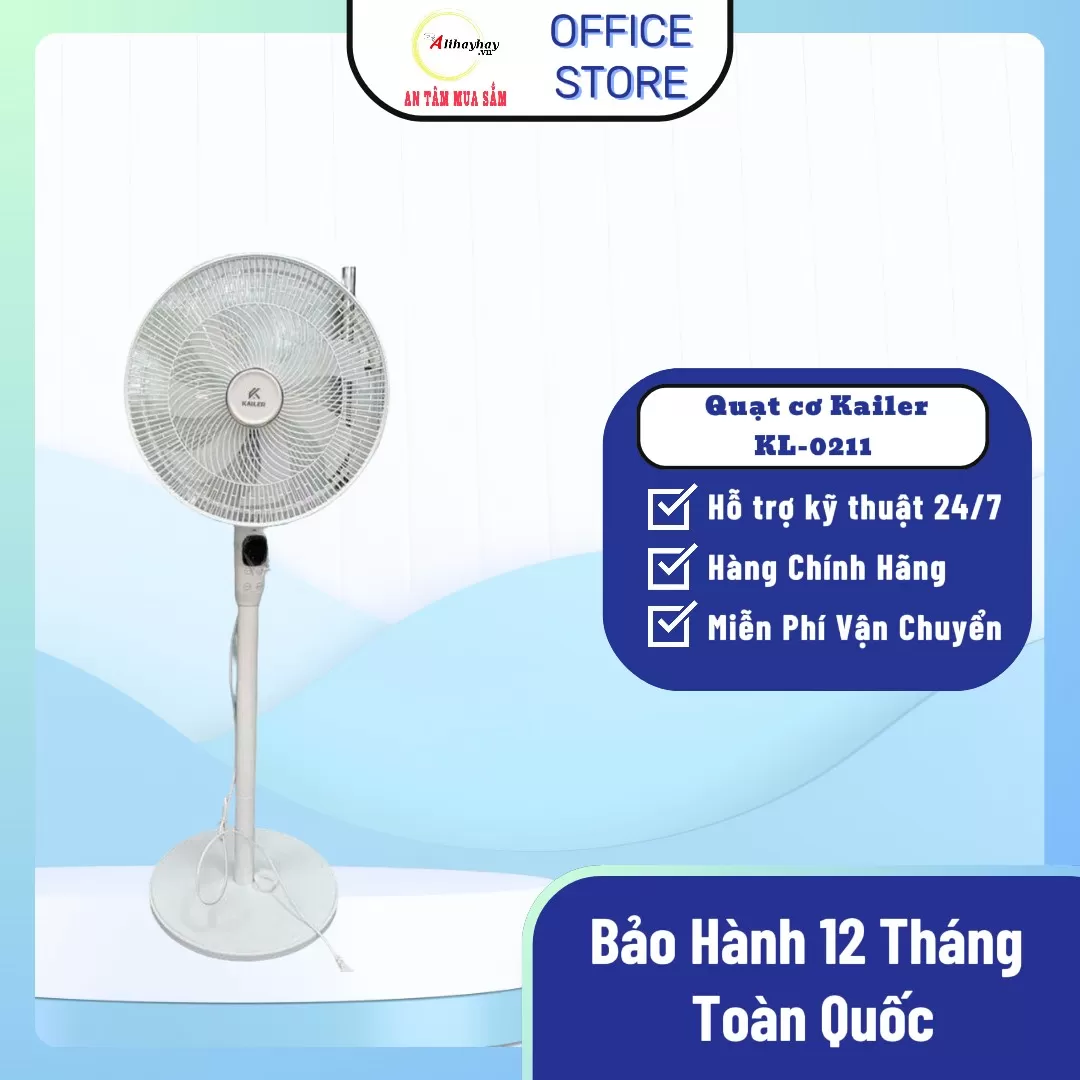 Quạt điện cây Kailer KL-0211