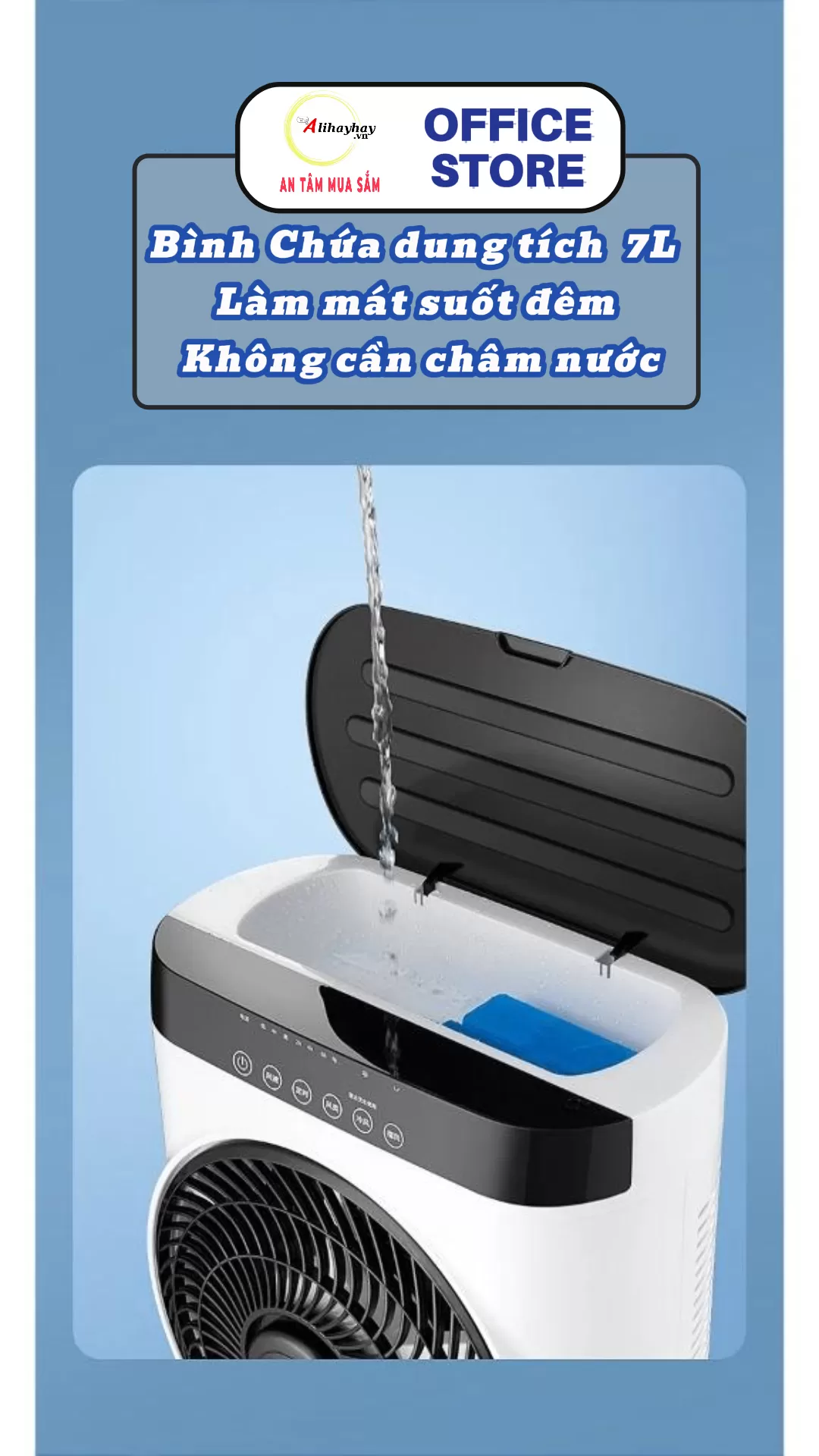 QUẠT ĐIỀU HÒA 2 TẦNG TINAWES