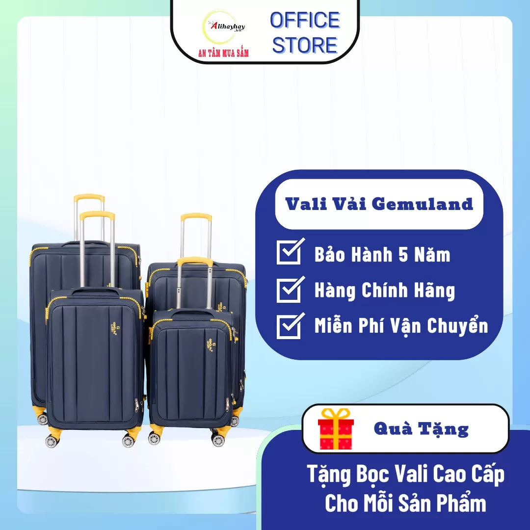 Vali vải cao cấp  GENMULAN Luxury