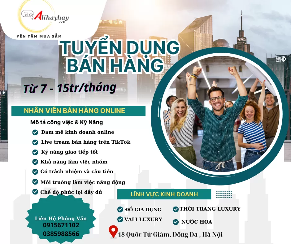 NHÂN VIÊN LIVESTREAM BÁN HÀNG